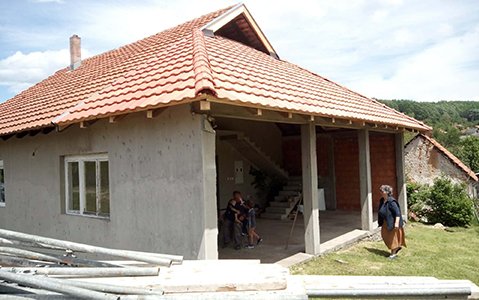 Krovovi Rade, Izvođenje građevinskih radova, Kosjerić, Zapadna Srbija